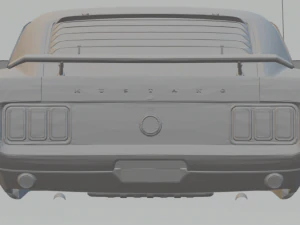 mustang 70 3D Print Model