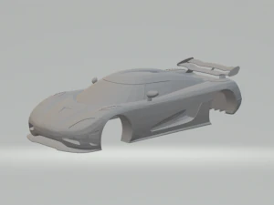 科尼赛克 3D 打印模型