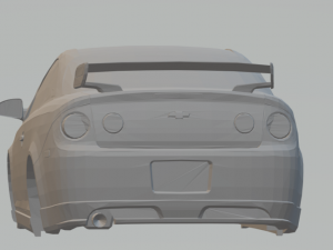chevrolet cobalt ss 2doors 3Dプリントモデル