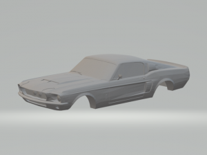 shelby mustang gt500 3D Print Model