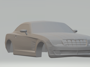 chrysler crossfire 3D 프린트 모델