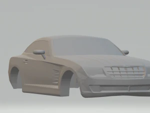 fogo cruzado da Chrysler Modelo de Impressão 3D