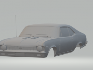 chevrolet nova 68 3D Принт Модель