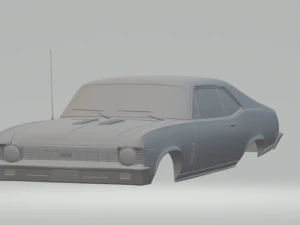 chevrolet nova 68 3D Print Model