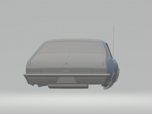 chevrolet nova 68 3D Принт Модель