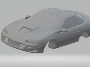 chevrolet camaro 2000 slot car 3D प्रिंट मॉडल