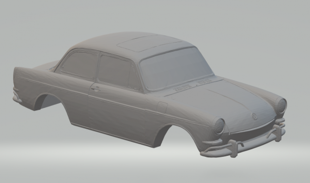 vw notchbach 3D Print Model .c4d .max .obj .3ds .fbx .stl .blend 