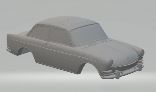 vw notchbach 3D Print Model .c4d .max .obj .3ds .fbx .stl .blend 