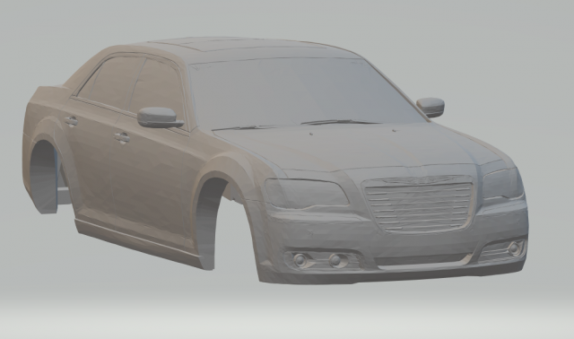chrysler 300c 2014 slot car Model do druku 3D .c4d .max .obj .3ds .fbx .stl .blend 