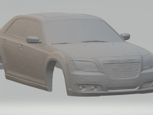 chrysler 300c 2014 slot car Modelo de impresión 3D