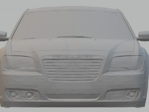 chrysler 300c 2014 slot car Model do druku 3D