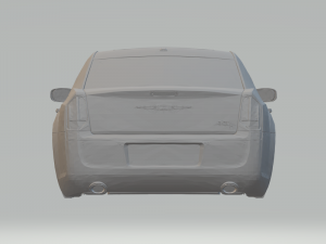 chrysler 300c 2014 slot car Model do druku 3D
