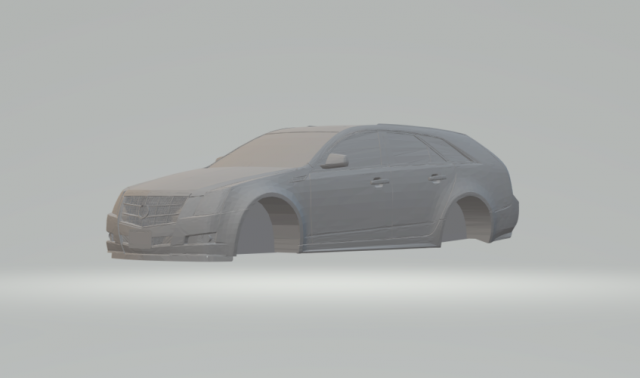 cadillac ctsv wagon slot car Modelo de Impressão 3D .c4d .max .obj .3ds .fbx .stl .blend 
