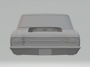 dodge dart 68 slot car 3D Print Model