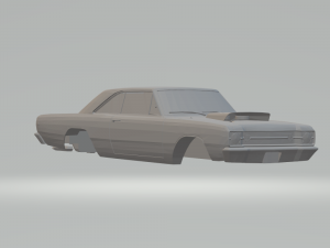 dodge dart 68 slot car 3D Принт Модель