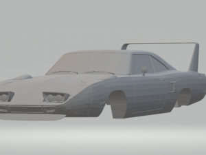 plymouth superbird 3D Print Model