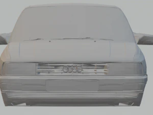 un'audi 100 Modello di stampa 3D