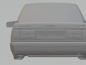 audi a 100 Model Cetak 3D