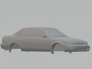 corolla 1994 Model do druku 3D