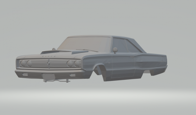 Dodge coronet Modèles 3D en vedette .c4d .max .obj .3ds .fbx .stl .blend 