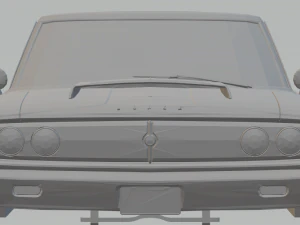 Dodge coronet 3D Print Model
