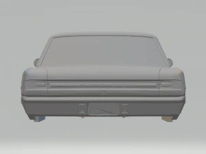 Dodge coronet 3D Print Model
