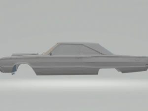 Dodge coronet 3D Print Model