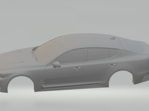 kia stinger gts 3D 프린트 모델