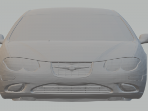 chrysler 300c 2000 3Dプリントモデル