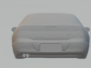 chrysler 300c 2000 3Dプリントモデル