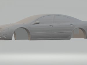 chrysler 300c 2000 3Dプリントモデル