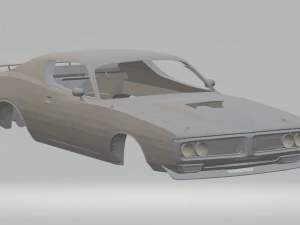 Dodge Charger SB 426 Hemi 1971 р 3D Принт Модель