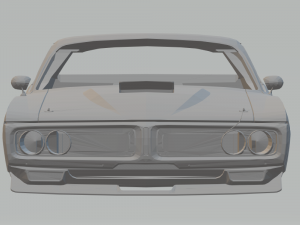 dodge charger sb 426 hemi 1971 Modelo de Impressão 3D