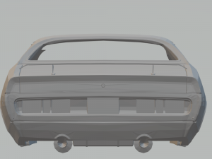 dodge charger sb 426 hemi 1971 Modelo de Impressão 3D