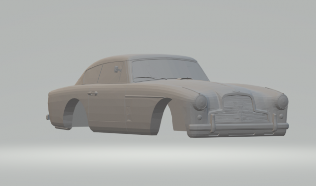 aston martin db2 mk2 3D-Druckmodell .c4d .max .obj .3ds .fbx .stl .blend 