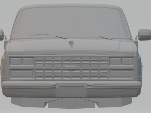 chevrolet silverado 1983 Modelo de Impressão 3D