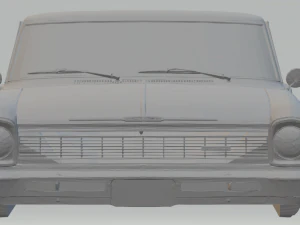 chevy nova 3D Print Model