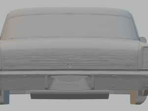 chevy nova 3D प्रिंट मॉडल