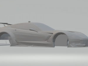 2016 chevrolet corvette c7r 3D Print Model