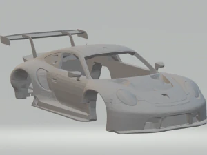 पोर्शे 911 आरएसआर 2020 3D प्रिंट मॉडल