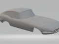 jaguar type e 3D Baskı Modeli