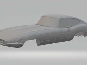 jaguar type e Modelo de impresión 3D