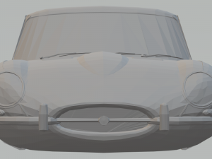 jaguar type e Modelo de impresión 3D