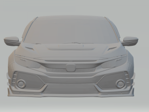 honda civic type r 3D Print Model