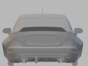 lada vesta 2017 race 3D Print Model