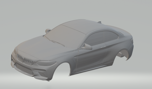 m2 2018 Model do druku 3D .c4d .max .obj .3ds .fbx .stl .blend 