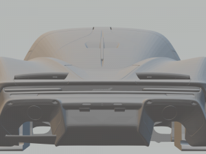 mclaren speedtail slotcar 3D Принт Модель