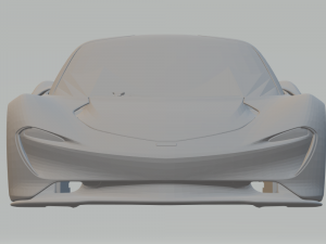 mclaren speedtail slotcar 3D Принт Модель