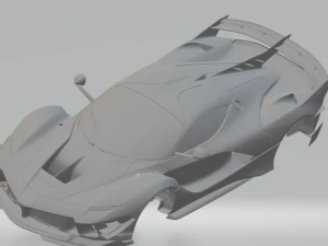 ferrari fxx evo 2018 3D Print Model
