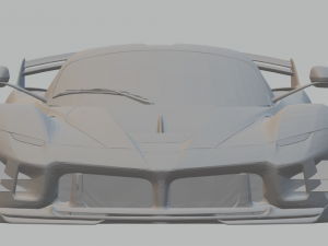 ferrari fxx evo 2018 3D प्रिंट मॉडल